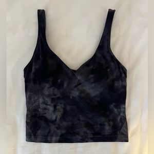 Lululemon Diamond dye Cropped Align Tank Size 0